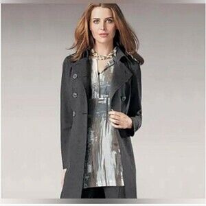 CAbi sweater trenchcoat size S